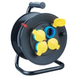 Entac kábeldobos IP44 hosszabító 4 foglalat 20m 1,5mm2 - ESCR44G4-20