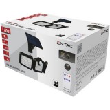 Entac Napelemes Műanyag Fali Lámpa 15W SMD 3 fej levehető solár panel - ESL3H-SMD-RS