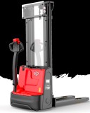 EP ESA121 elektromos gyalogkiséretű targonca, teherbírás 1200kg, AGM 24V/105Ah aksival, 4,5km/h, munkaszélesség 560mm, villahossz 1150mm, emelés 3m