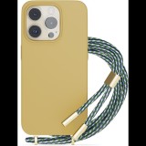 Epico iPhone 14 Pro Max szilikon tok nyakpánttal - homok (69510101700001)