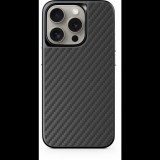 Epico Mag+ Hybrid Carbon iPhone 15 Pro Max MagSafe fekete tok (81410191300001)
