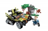 Építőkocka-A szellemmajom vadászata-Legoval kompatibilis-227 darabos