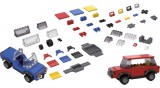 Építőkocka járművek 250 db