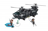 Építőkockák-Sas Rendőrségi Óriáshelikopter Szuper Jetskivel-Legoval kompatibilis-473 darabos