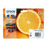 Epson 33 Multipack - 5-pack - black, yellow, cyan, magenta, photo black - original - ink cartridge (C13T33374011)