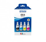 Epson C13T66464A tintapatron 4 db Eredeti Fekete, Cián, Magenta, Sárga