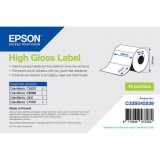 Epson fényes, papír etikett címke, 102*51 mm, 610 címke/tekercs  (rendelési egység 18 tekercs/doboz)
