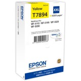 EPSON Patron WorkForce Pro WP-5000 Series Ink Cartridge XXL Sárga (Yellow) 4k (C13T789440) - Nyomtató Patron