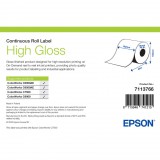 Epson prémium fényes papír, folyamatos címke, 102 mm * 60 méter (rendelési egység 8 tekercs/doboz)