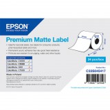 Epson prémium matt papír, folyamatos címke, 51 mm * 35 méter  (rendelési egység 24 tekercs/doboz)