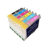 Epson R200 kompatibilis újratölthető patron szett (tinta nélkül)