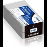 Epson SJIC22P tintapatron fekete (C33S020601) (C33S020601)