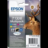 Epson Stag T1306 tintapatron 1 db Eredeti Cián, Magenta, Sárga (C13T13064012 )