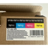 Epson T0715 BCMY Multipack kompatibilis (utángyártott) tintapatron
