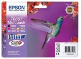 EPSON T08074011 Tintapatron multipack StylusPhoto R265 nyomtatóhoz, EPSON, b+c+m+y+pc+pm, 44,4ml