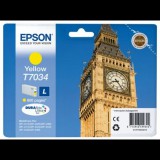 Epson T7034 Eredeti Tintapatron Sárga (C13T70344010)