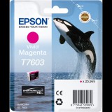 Epson T7603 Eredeti Tintakazetta - Élénk Magenta (C13T76034N10)