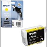 Epson T7604 tintapatron 1 dB Eredeti Sárga (C13T76044010)