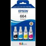 Epson Tintapatron szett 664 EcoTank 4-colour multipack (BCMY) (C13T66464A) (MultiPack 664)