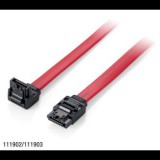 Equip 111902 SATA kábel 0,5 M SATA 7-pin Vörös (111902)