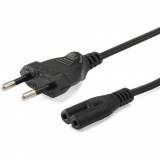 Equip 112161 tápkábel Fekete 3 M C típusú hálózati csatlakozó C7 csatlakozó (112161)