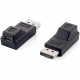 Equip 118916 csatlakozó átlakító DisplayPort Mini DisplayPort Fekete (118916)