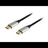 Equip 119263 DisplayPort kábel 3 M Alumínium, Fekete (equip119263)