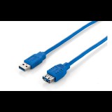Equip 128398 USB kábel 2 M USB 3.2 Gen 1 (3.1 Gen 1) USB A Fekete (128398)