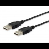 Equip 128870 USB kábel 1,8 M USB 2.0 USB A Fekete (128870)