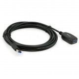 Equip 133346 USB kábel 5 M USB 3.2 Gen 1 (3.1 Gen 1) USB A Fekete (133346)