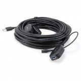 Equip 133348 USB kábel 15 M USB 3.2 Gen 1 (3.1 Gen 1) USB A Fekete (133348)