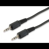 Equip 14708107 audio kábel 2,5 M 3.5mm Fekete (14708107)