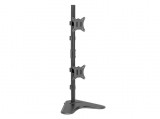 EQuip 17"-32" Dual Vertical Monitor Tabletop Stand 650128