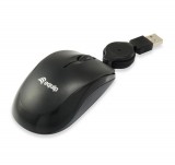 EQUIP 245103 Optical Travel Mouse fekete