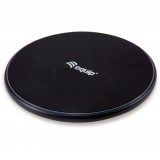 Equip 245501 mobiltelefon töltő Univerzális Fekete USB Vezeték nélkül tölthető Beltéri (245501)
