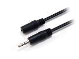 EQuip 3.5mm Stereo Audio Extension Cable 2,5m Black 14708207