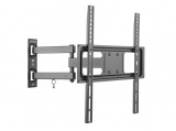 EQuip 32"-55" Articulating TV Wall Bracket Black 650341