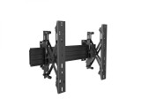 EQuip 37"-65" Modular Push-In Pop-Out TV Wall Mount Bracket Black 650355