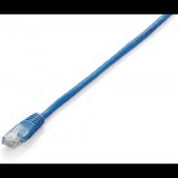 Equip 625430 U/UTP patch kábel, CAT6, 1m kék (625430) - UTP