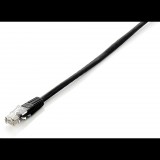 Equip 625450 U/UTP patch kábel, CAT6, 1m fekete (625450) - UTP
