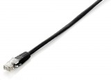 Equip 625450 UTP, CAT6, 1m fekete patch kábel