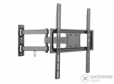 Equip 650341 fali konzol, 32"-55", 35kg, dönthető/forgatható, fekete