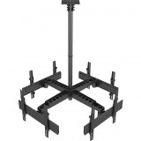 Equip 650372 Signage kijelző tartókeret 165,1 cm (65") Fekete (650372)