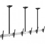 Equip 650374 TV tartókeret 127 cm (50") Fekete, Ezüst (650374)