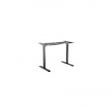 Equip 650805 keret álló íróasztalhoz Elektromos 2 láb(ak) Fekete (650805)