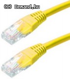 Equip 805561 UTP Cat6 patch kábel, 2m, sárga