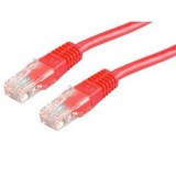 Equip 825427 UTP patch kábel, CAT5e, 0,5m piros (825427) - UTP