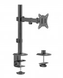 EQuip Articulating Monitor Desk Mount Bracket 17"-32" Black 650156