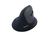 EQuip Ergonomic Dual Mode Wireless Mouse Black 245120