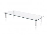 EQuip Glass Desktop Monitor Stand 650882